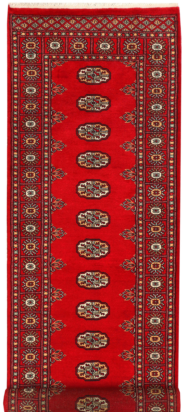 Red Bokhara 2'  7" x 8'  9" - No. QA99999