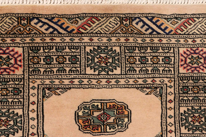 Antique White Bokhara 2' 7 x 9' 1 - No. 45343 - ALRUG Rug Store