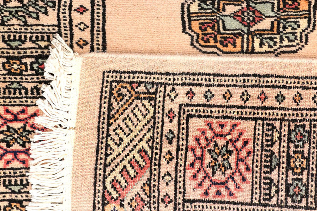 Antique White Bokhara 2'  7" x 9'  1" - No. QA15142