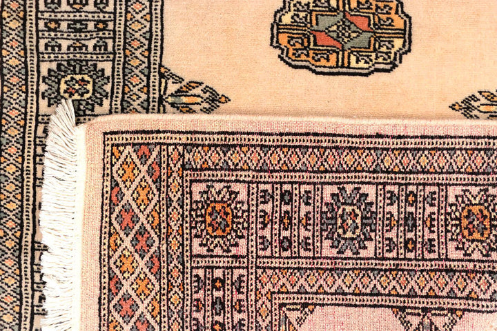 Antique White Bokhara 2' 8 x 8' 11 - No. 45344 - ALRUG Rug Store