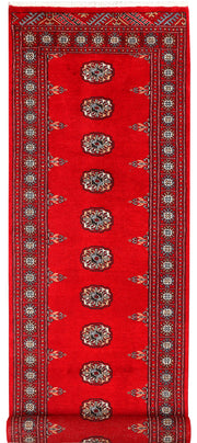 Red Bokhara 2'  6" x 9'  2" - No. QA50265