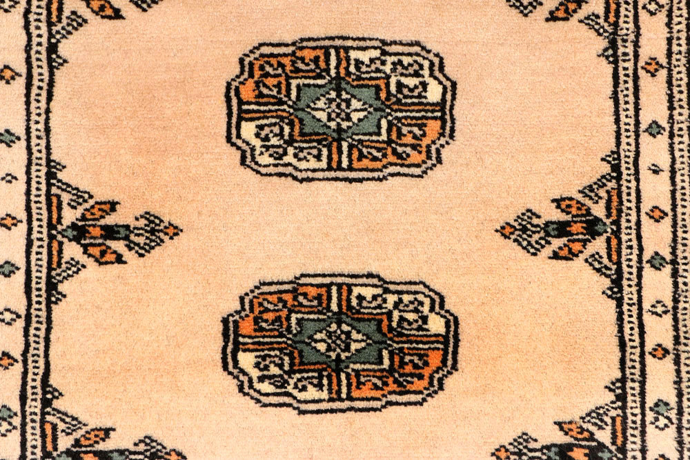 Tan Bokhara 2' 6 x 9' - No. 45348 - ALRUG Rug Store