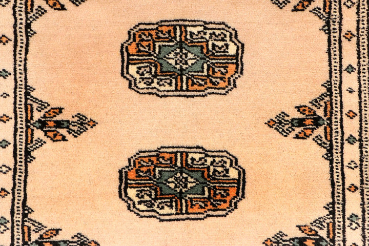 Tan Bokhara 2' 6 x 9' - No. 45348 - ALRUG Rug Store