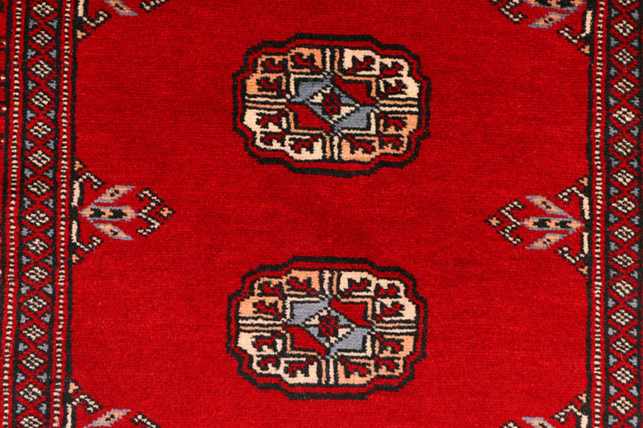 Red Bokhara 2'  8" x 8'  11" - No. QA83455