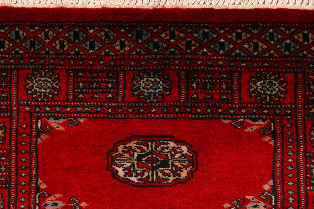 Red Bokhara 2' 7 x 9' 5 - No. 45353 - ALRUG Rug Store
