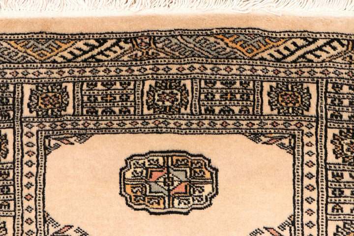 Antique White Bokhara 2' 7 x 8' 8 - No. 45354 - ALRUG Rug Store