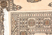 Antique White Bokhara 2'  7" x 8'  8" - No. QA99364