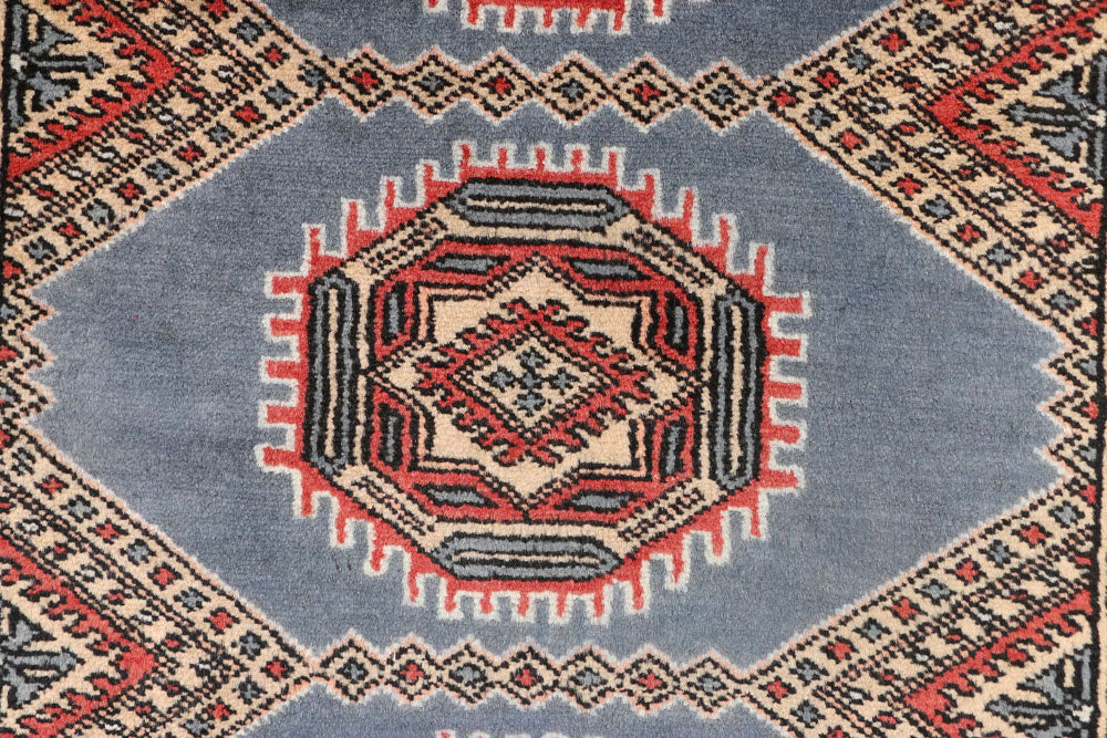 Light Slate Grey Jaldar 2' 7 x 9' 2 - No. 45357 - ALRUG Rug Store