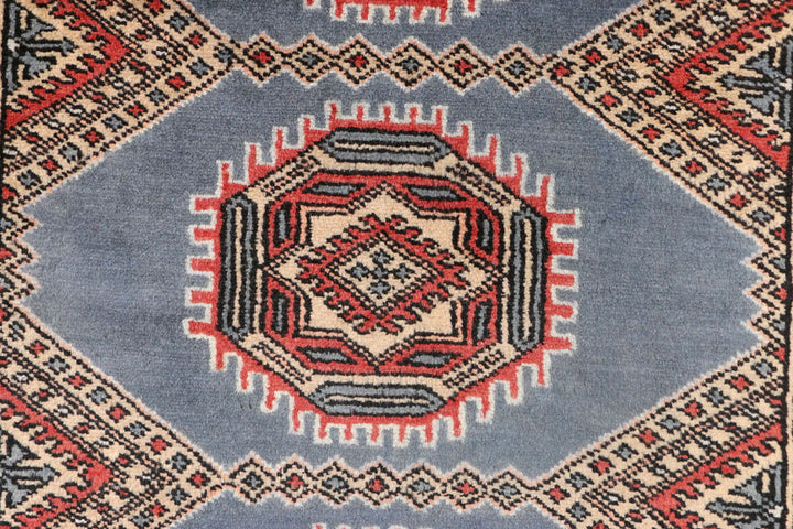 Light Slate Grey Jaldar 2' 7 x 9' 2 - No. 45357 - ALRUG Rug Store