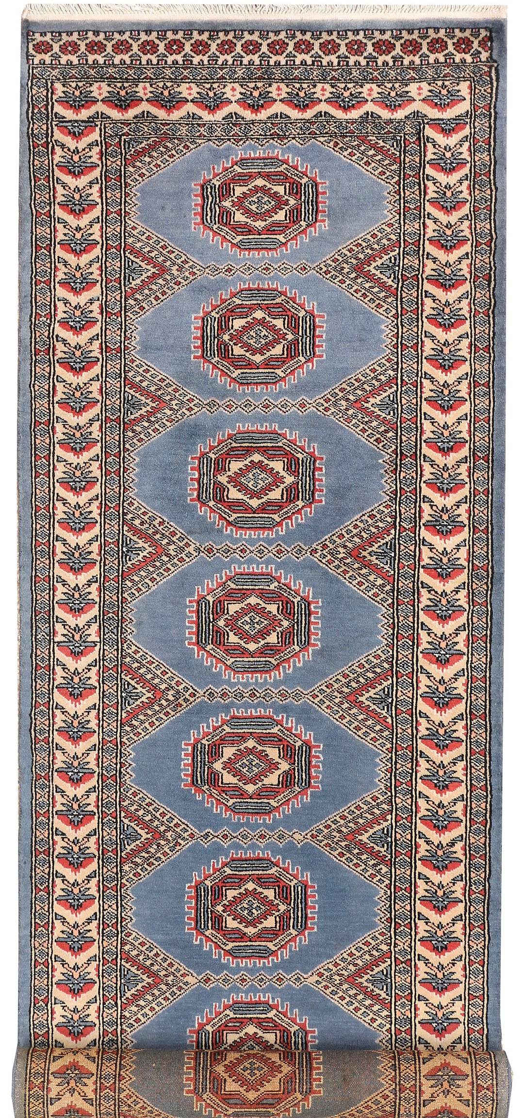 Light Slate Grey Jaldar 2' 7 x 9' 2 - No. 45357 - ALRUG Rug Store