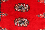 Red Bokhara 2' 6 x 9' 1 - No. 45363 - ALRUG Rug Store