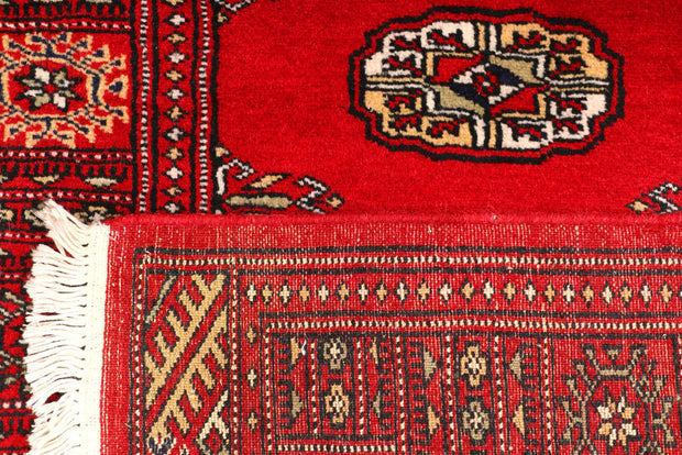 Dark Red Bokhara 2' 7 x 9' 2 - No. 45365 - ALRUG Rug Store