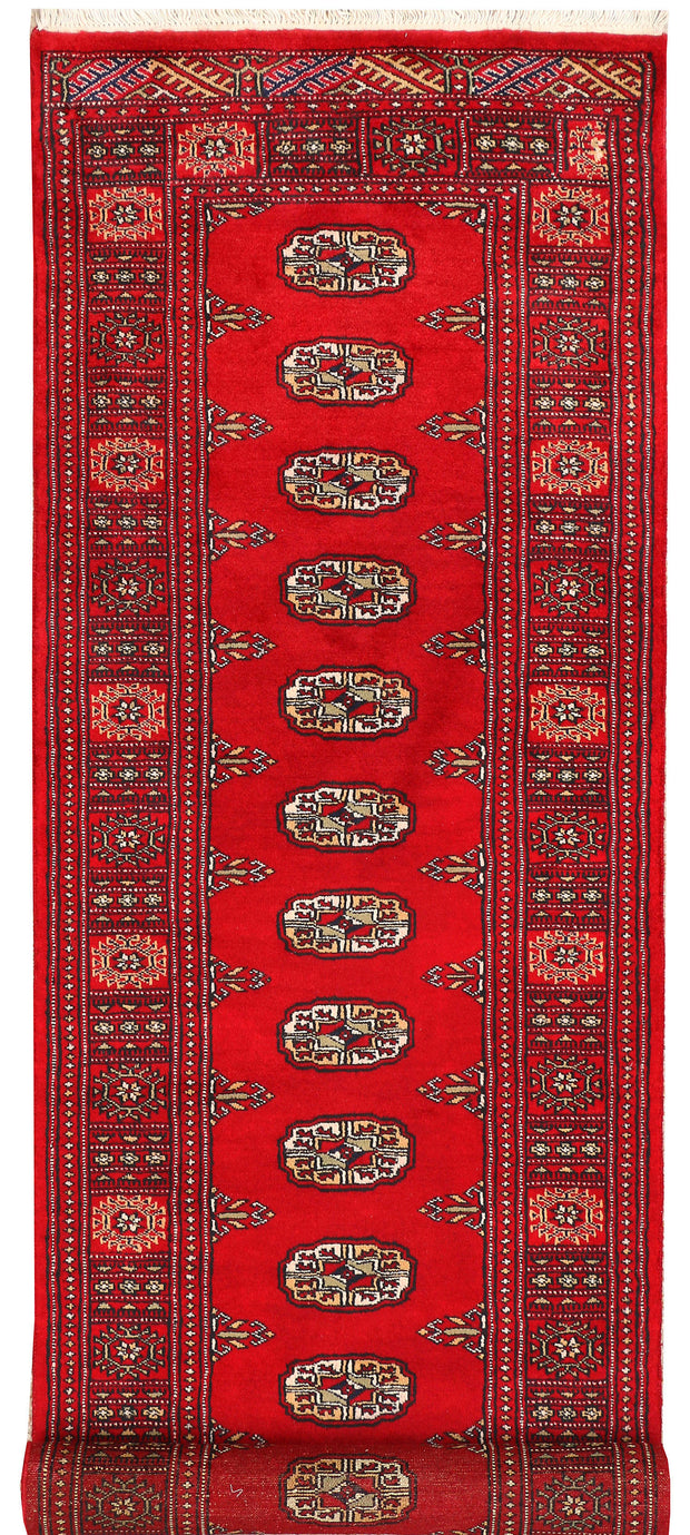 Dark Red Bokhara 2' 7 x 9' 2 - No. 45365 - ALRUG Rug Store