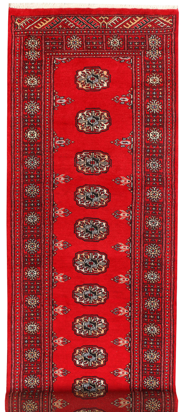 Dark Red Bokhara 2' 7 x 8' 9 - No. 45367 - ALRUG Rug Store