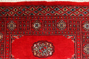 Red Bokhara 2' 7 x 8' 10 - No. 45371 - ALRUG Rug Store