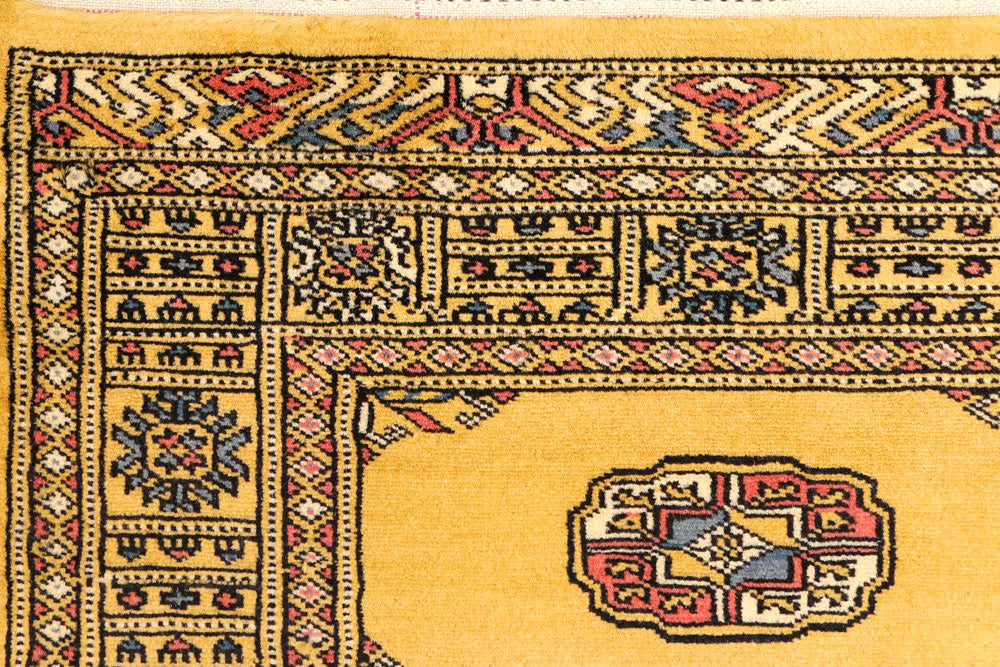 Gold Bokhara 2' 7 x 8' 6 - No. 45372 - ALRUG Rug Store
