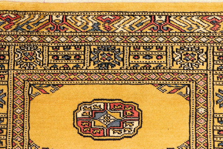 Gold Bokhara 2' 7 x 8' 6 - No. 45372 - ALRUG Rug Store