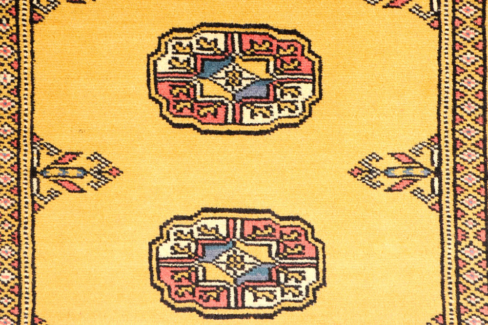 Gold Bokhara 2' 7 x 8' 6 - No. 45372 - ALRUG Rug Store