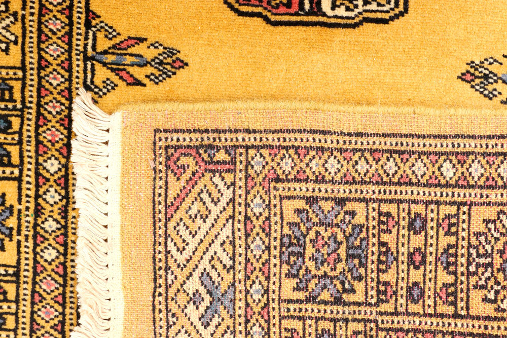 Gold Bokhara 2' 7 x 8' 6 - No. 45372 - ALRUG Rug Store