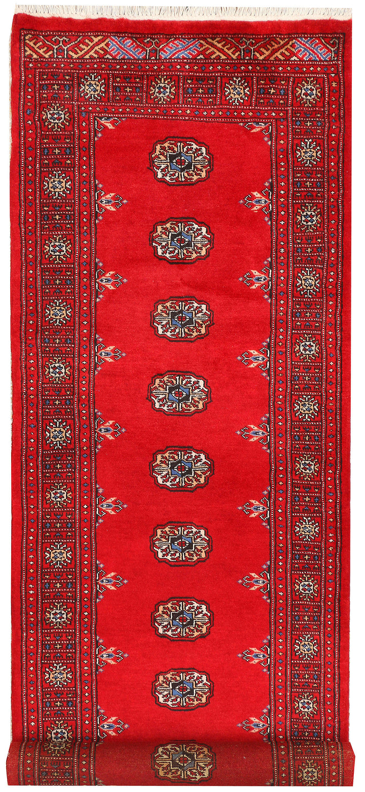 Red Bokhara 2'  8" x 9'  4" - No. QA88240