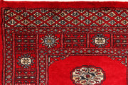 Red Bokhara 2' 5 x 8' 9 - No. 45378 - ALRUG Rug Store