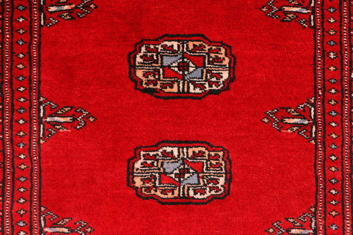 Red Bokhara 2'  7" x 9'  3" - No. QA61441