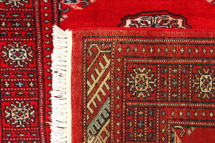 Red Bokhara 2' 7 x 9' 3 - No. 45379 - ALRUG Rug Store