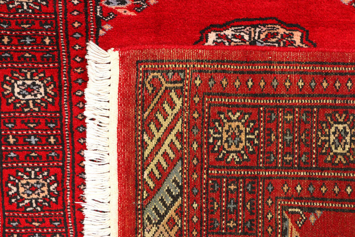 Red Bokhara 2'  7" x 9'  3" - No. QA61441