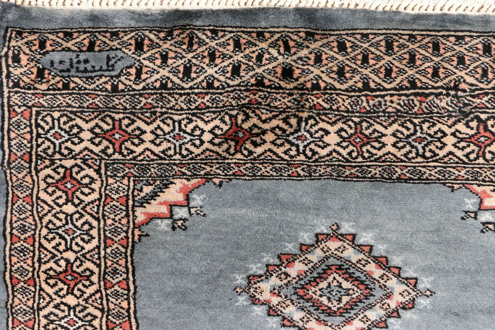 Light Slate Grey Jaldar 2' 7 x 9' 1 - No. 45380 - ALRUG Rug Store