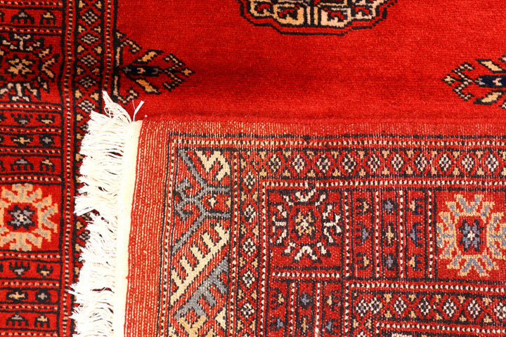 Firebrick Bokhara 2' 7 x 9' 3 - No. 45382 - ALRUG Rug Store