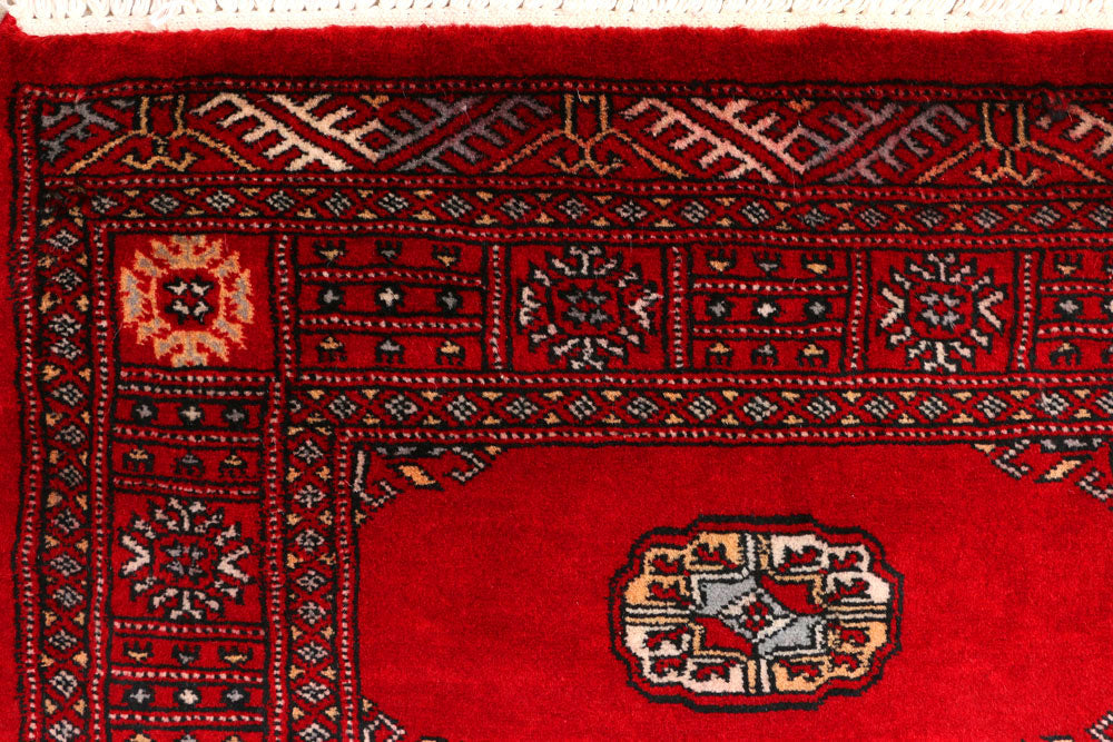 Dark Red Bokhara 2' 7 x 9' 3 - No. 45383 - ALRUG Rug Store