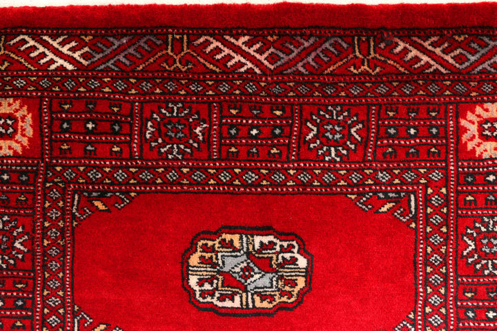 Dark Red Bokhara 2' 7 x 9' 3 - No. 45383 - ALRUG Rug Store