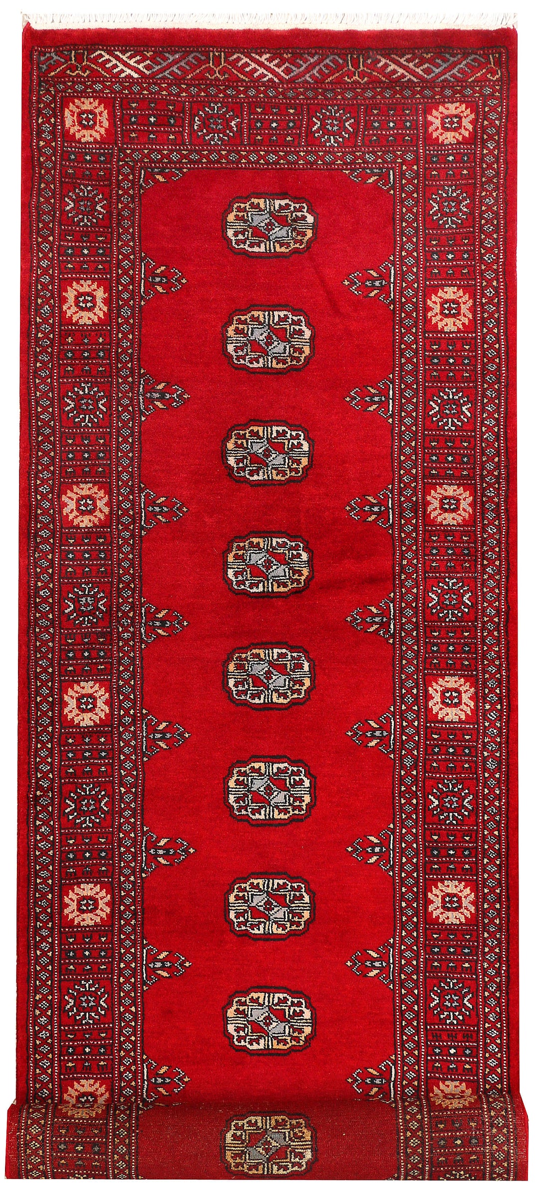 Dark Red Bokhara 2' 7 x 9' 3 - No. 45383 - ALRUG Rug Store