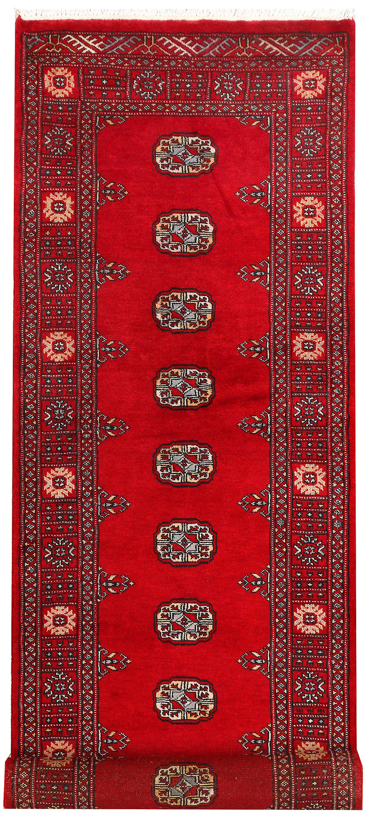 Dark Red Bokhara 2' 7 x 9' 3 - No. 45383 - ALRUG Rug Store