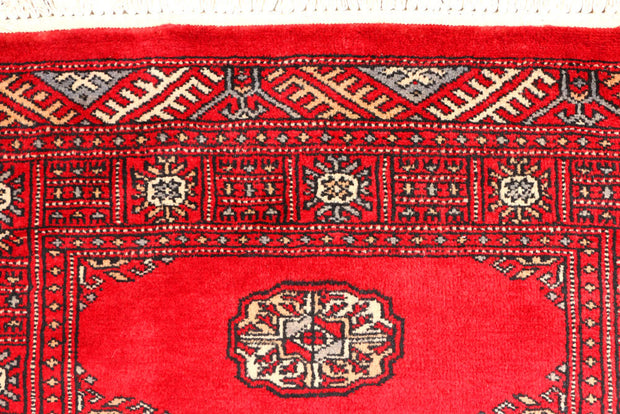 Red Bokhara 2' 7 x 8' 10 - No. 45386 - ALRUG Rug Store