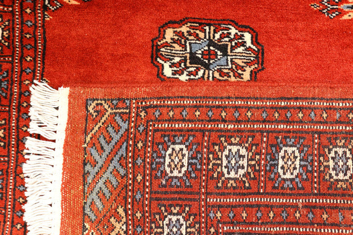 Firebrick Bokhara 2' 6 x 9' 3 - No. 45393 - ALRUG Rug Store