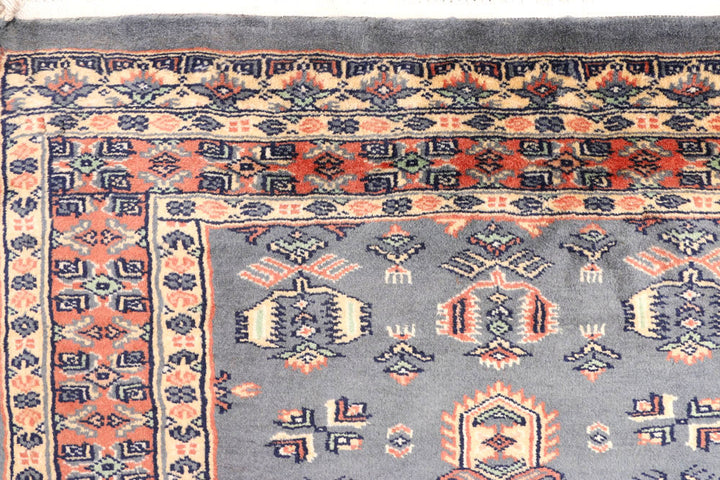 Slate Grey Caucasian 2' 6 x 9' 3 - No. 45394 - ALRUG Rug Store