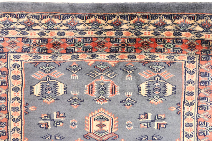 Slate Grey Caucasian 2' 6 x 9' 3 - No. 45394 - ALRUG Rug Store