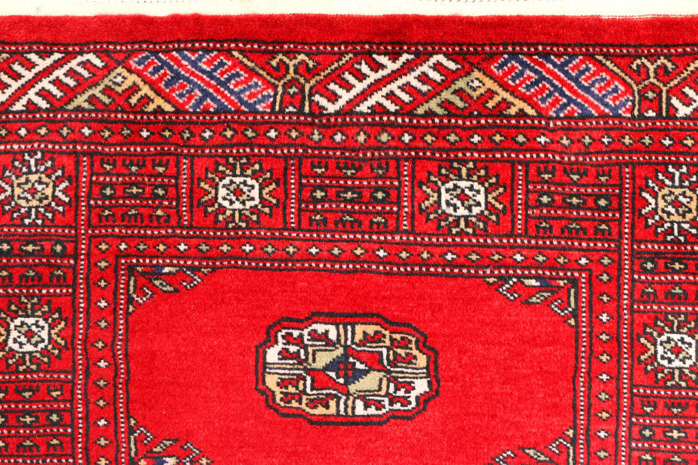 Dark Red Bokhara 2' 6 x 8' 11 - No. 45396 - ALRUG Rug Store