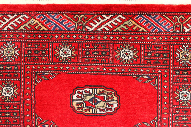 Dark Red Bokhara 2' 6 x 8' 11 - No. 45396 - ALRUG Rug Store
