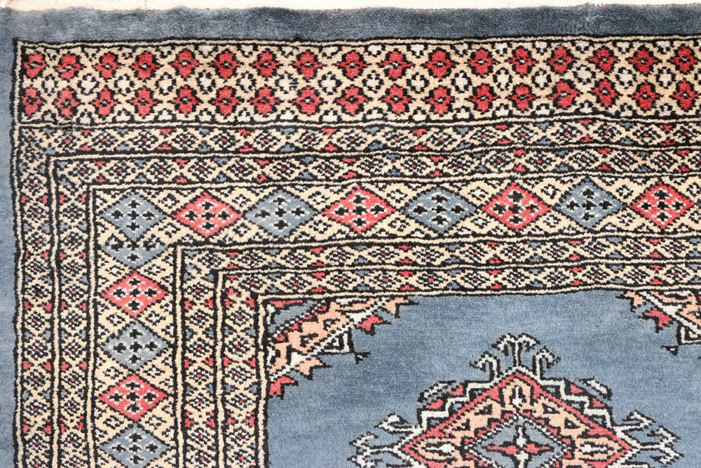 Light Slate Grey Jaldar 2' 7 x 9' 1 - No. 45397 - ALRUG Rug Store