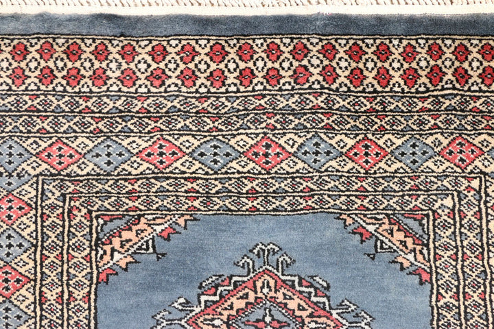 Light Slate Grey Jaldar 2' 7 x 9' 1 - No. 45397 - ALRUG Rug Store