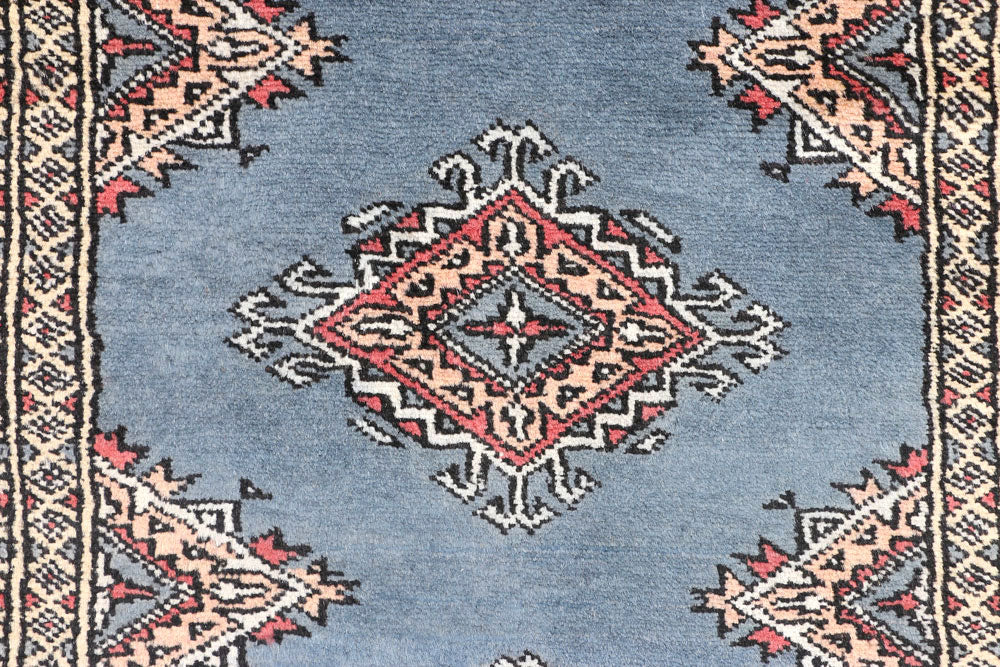 Light Slate Grey Jaldar 2' 7 x 9' 1 - No. 45397 - ALRUG Rug Store