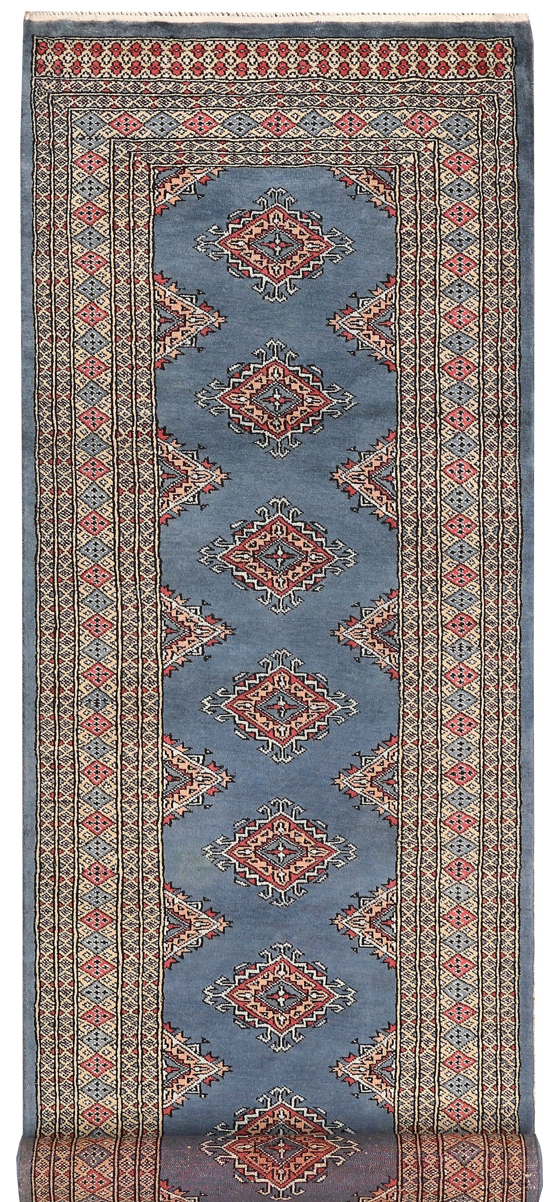 Light Slate Grey Jaldar 2' 7 x 9' 1 - No. 45397 - ALRUG Rug Store