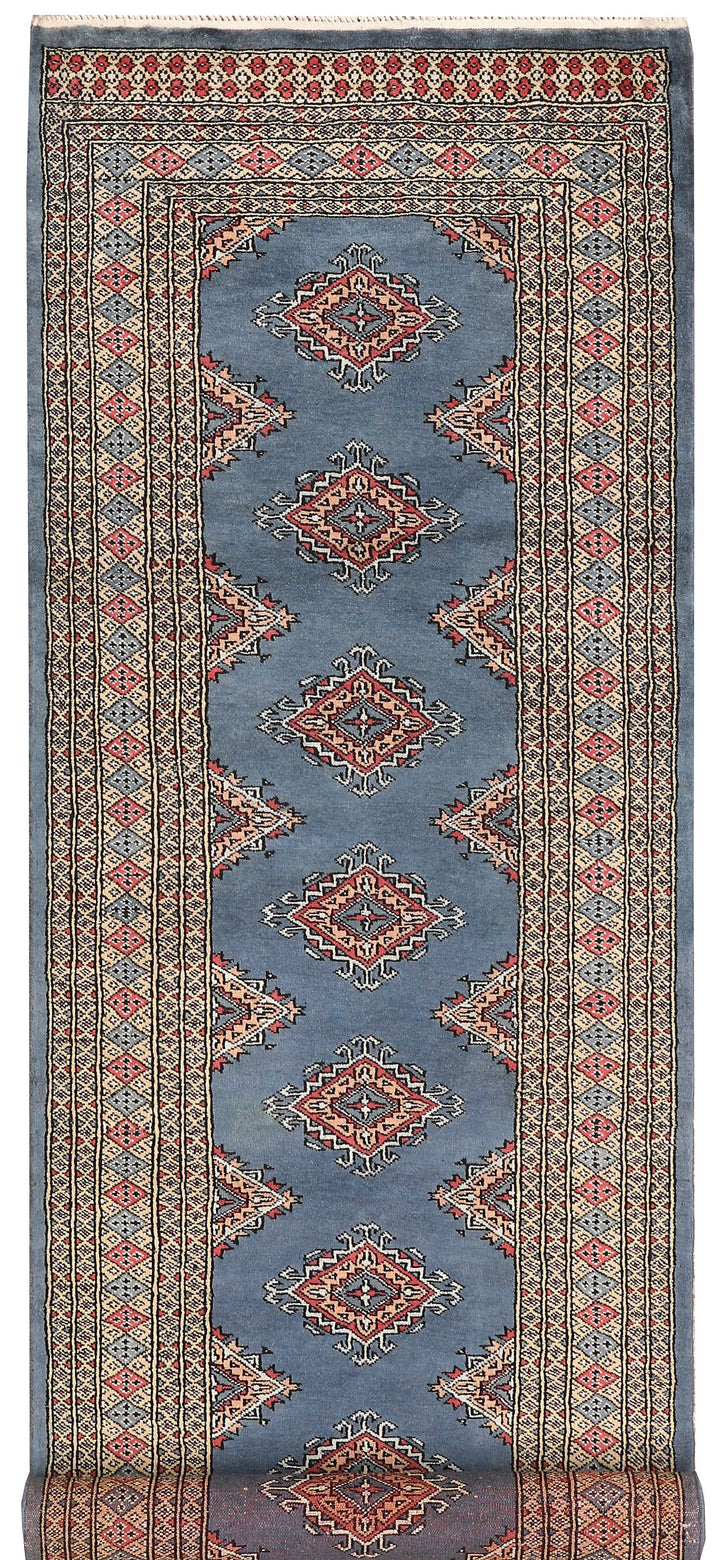 Light Slate Grey Jaldar 2' 7 x 9' 1 - No. 45397 - ALRUG Rug Store