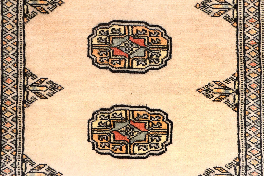 Bisque Bokhara 2' 8 x 8' 6 - No. 45399 - ALRUG Rug Store