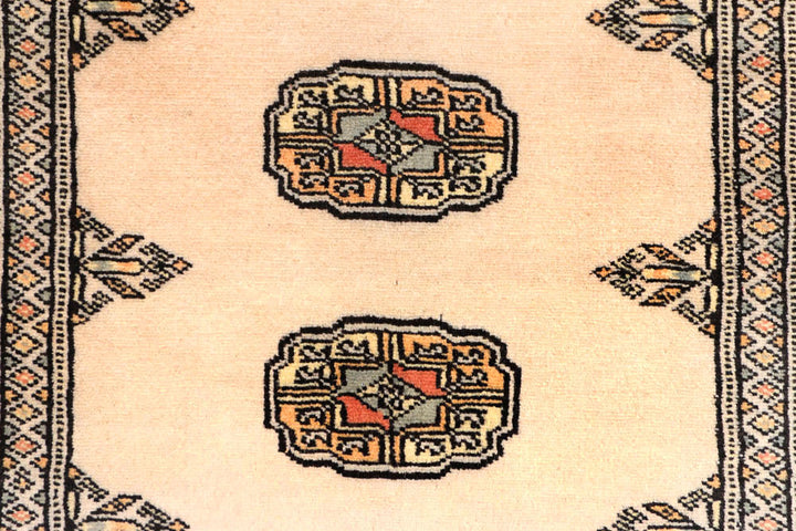 Bisque Bokhara 2' 8 x 8' 6 - No. 45399 - ALRUG Rug Store