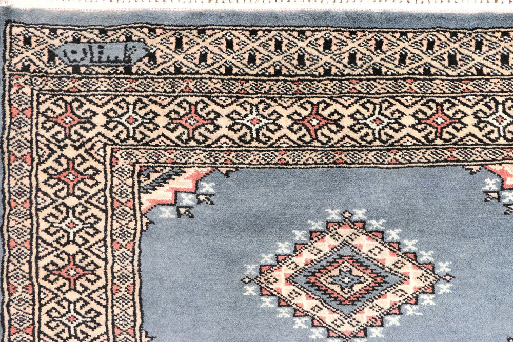 Light Slate Grey Jaldar 2' 7 x 8' 10 - No. 45400 - ALRUG Rug Store