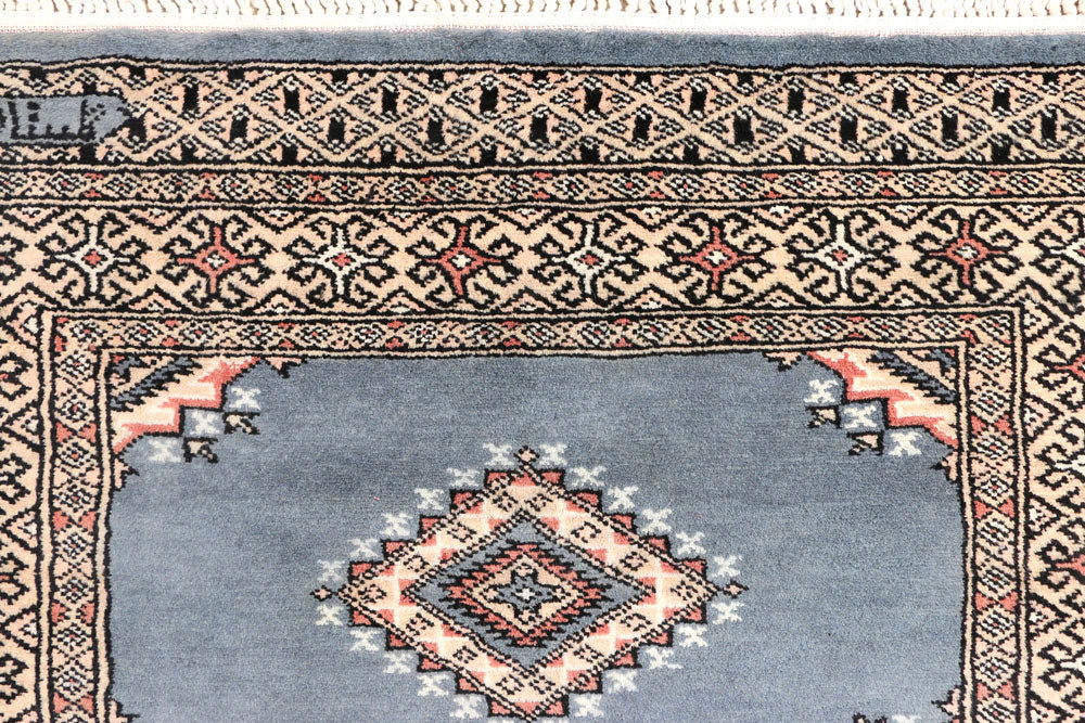 Light Slate Grey Jaldar 2' 7 x 8' 10 - No. 45400 - ALRUG Rug Store