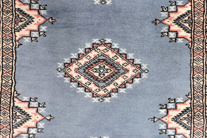 Light Slate Grey Jaldar 2' 7 x 8' 10 - No. 45400 - ALRUG Rug Store